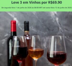 Escolha 3 vinhos da seleção
