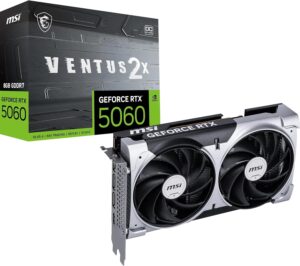 MSI GeForce RTX 5060 8GB – 10X Sem Juros