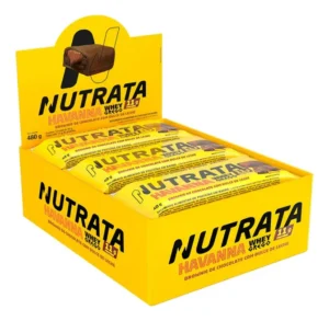 Barra whey grego 40g nutrata, 12 unidades