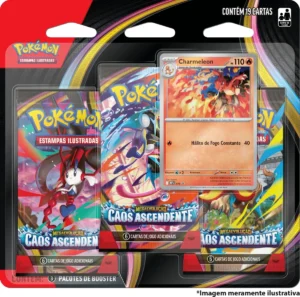 Blister triplo pokémon 19 cartas