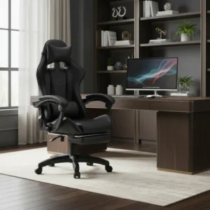 Cadeira de escritório ergonômica e reclinável, luvinco