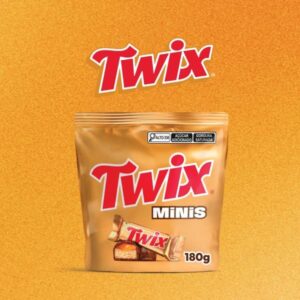 Chocolate twix minis 180g