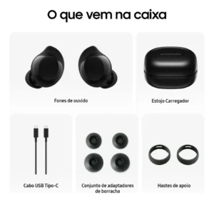 Galaxy Buds Core Preto + NO PIX