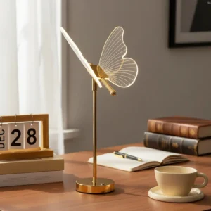 Luminária led borboleta