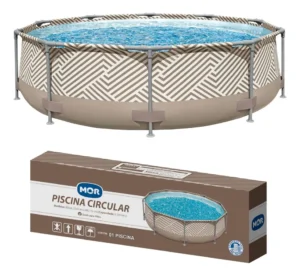 Piscina estrutural pvc 5200L mor