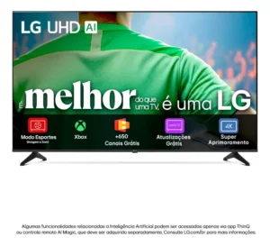 Smart tv lg uhd ai 65”