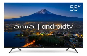 Smart tv aiwa 55” 4K borda ultrafina
