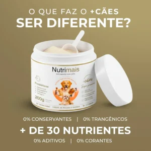 Suplemento para cães nutrimais probióticos 200g