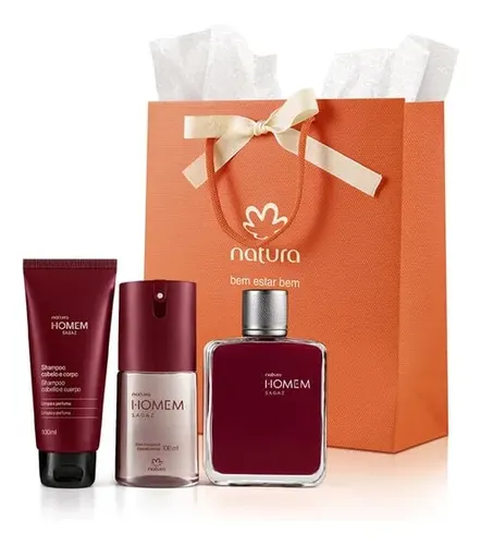 Kit presente natura homem sagaz